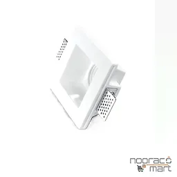 چراغ گچی سقفی توکار تک شعله SH- 2201 شعاع