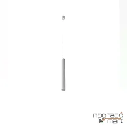 چراغ آویز پندالوکس سفید روکار با ماژول برق مستقیم ارتفاع 45 سانتی متری 6 وات مازی نور