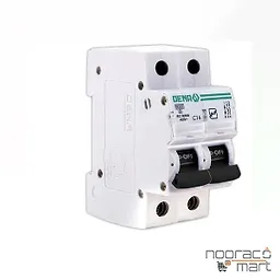 کلید مینیاتوری 16 آمپر دو پل C دنا الکتریک ایرانیان