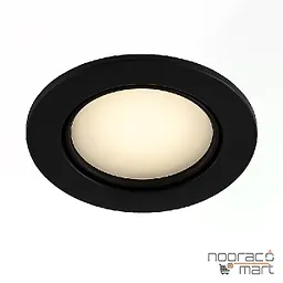 چراغ سقفی توکار مشکی SH-1029 شعاع