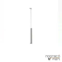 چراغ آویز ریلی تک فاز پندالوکس سفید با ماژول برق مستقیم ارتفاع 45 سانتی متری 6 وات مازی نور