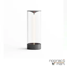 چراغ رومیزی شارژی مشکی 1.2 وات PLX 7003 پولاکس