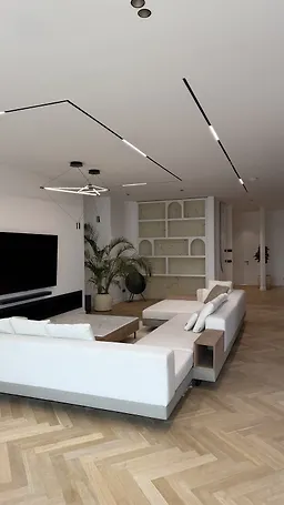 ریل مگنتی توکار شاخه 3 متری SH-MPR-2M شعاع