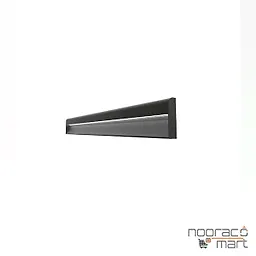 پروفیل قرنیز نوری بدنه مشکی SH-1820 شعاع