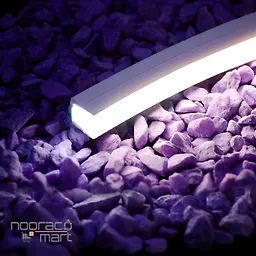 خرید نئون فلکس سیلیکون روکار تراکم 294 برش 5 سانت 220V لوپ لایت حلقه 5 متری