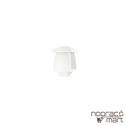 چراغ حیاطی سرستون سفید SH-4502 ارتفاع 33 سانتی متری  شعاع