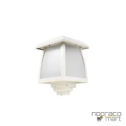 چراغ حیاطی سرلوله سفید SH-4503 شعاع