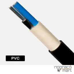 کابل آلومینیوم  PVC 2x10 لوشان