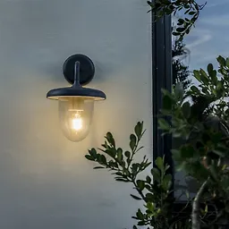 چراغ پارکی دیواری حبابی PLX8001-W پولاکس