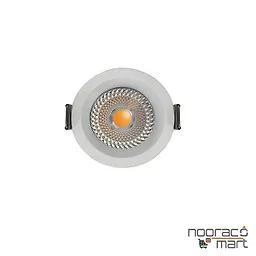 خرید چراغ سقفی توکار 12 وات سفید دیمردار N1021- R نوران