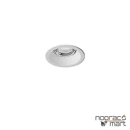 قیمت چراغ سقفی توکار 12 وات سفید دیمردار N1021- R نوران