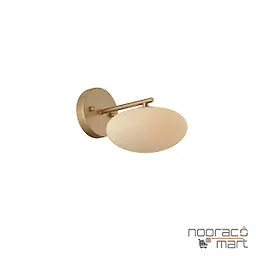 چراغ دیواری 1 وات رزگلد کیوان SRG 250 لامپ نور