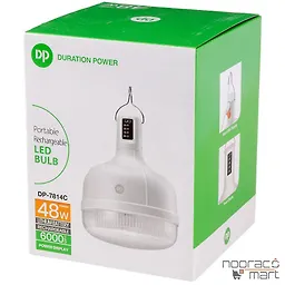 قیمت و خرید چراغ اضطراری آویزدار شارژی 48 وات DP-7814C  دی پی