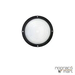 چراغ سقفی دیواری کرونا مشکی کامپکت بالاست سرخود 23 وات مازی نور