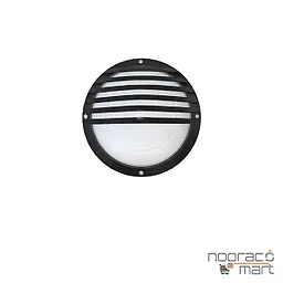 چراغ دیواری کرونا مشکی کامپکت بالاست سرخود 23 وات مازی نور