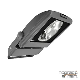 چراغ خیابانی وگا  با رفلكتور آلومينيومي آنودايز F با محفظه الکتریکی جداگانه  و خازن  400 وات مازی نور