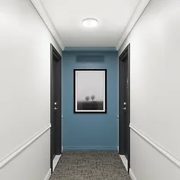 چراغ سنسوردار سقفی روکار 18 وات SH-1115S شعاع