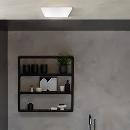 چراغ سقفی روکار مربع 18 وات سفید SH-1075 شعاع