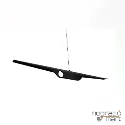 چراغ سقفی آویز 14 وات مشکی SH- 4118 شعاع