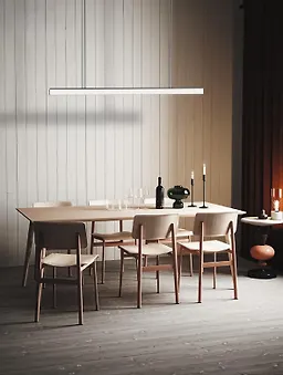 چراغ سقفی آویز 30 وات مشکی SH- 1890 شعاع