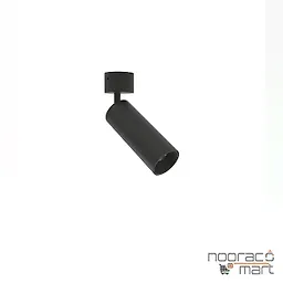 چراغ سقفی روکار استوانه متحرک 20 وات مشکی SH- 446 شعاع