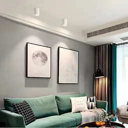 چراغ سقفی روکار استوانه 6 وات سفید SH- ML1006R شعاع