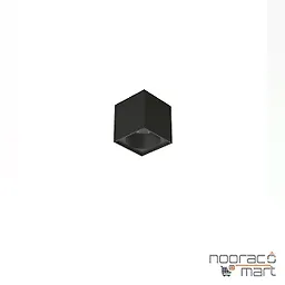 چراغ سقفی روکار مربع 6 وات مشکی SH- ML1006F شعاع