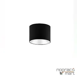 چراغ سقفی روکار استوانه 15 وات مشکی SH-4017 شعاع