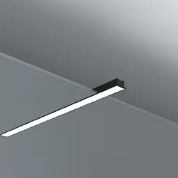 چراغ خطی توکار 36 وات مشکی 1813 SH-شعاع