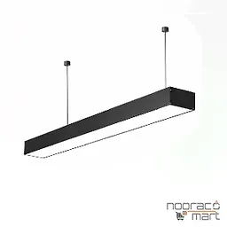 چراغ خطی آویز 50 وات مشکی SH-1811S شعاع