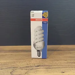 لامپ کم مصرف 11 وات E14 نور بسته 10عددی