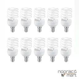 لامپ کم مصرف 15 وات E14 نور بسته 10 عددی