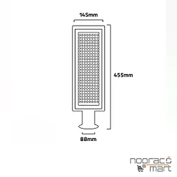 چراغ خیابانی هرمز 100 وات پرتو نور توس