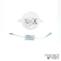 پنل سری S2 توکار 10 وات گرد بدیع نور