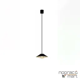 چراغ آویز سقفی روکار 6 وات مشکی SH-0280 شعاع