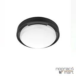 چراغ سقفی دیواری  20 وات مشکی SH-1110 شعاع