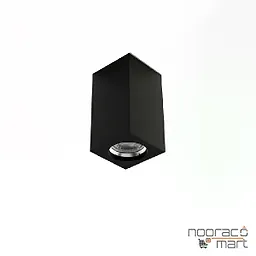 فریم گچی سقفی روکار مشکی تک شعله SH- 6616 شعاع