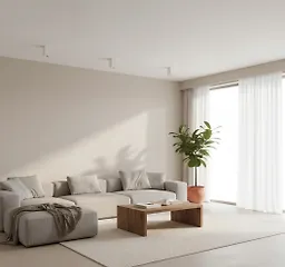 فریم گچی سقفی روکار سفید تک شعله SH- 6616 شعاع