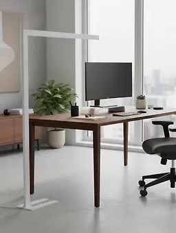 چراغ ایستاده سفید 48 وات SH-6806 شعاع