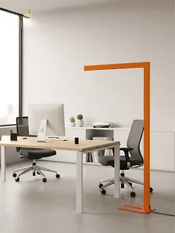 چراغ ایستاده نارنجی 48 وات SH-6806 شعاع