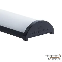 چراغ خطی روکار آوان 20 وات مشکی پرتو نور توس