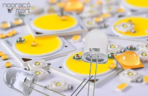 تفاوت لامپ led و smd