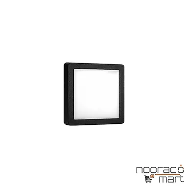 چراغ روکار رونا 30 وات بدنه مشکی 20x20 پارس شعاع توس
