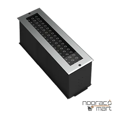 چراغ دفنی آذرین 1 (RGB) 50 وات 100 سانتی متر 25 درجه گلنور