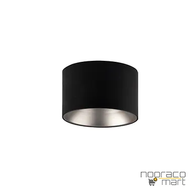 چراغ هالوژن روکار 7 وات مشکی SH5016 شعاع
