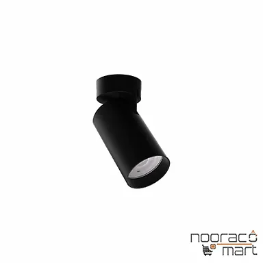 چراغ روکار هانی مشکی 30 وات 9cm مازی نور