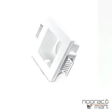 چراغ گچی سقفی توکار تک شعله SH- 2201 شعاع