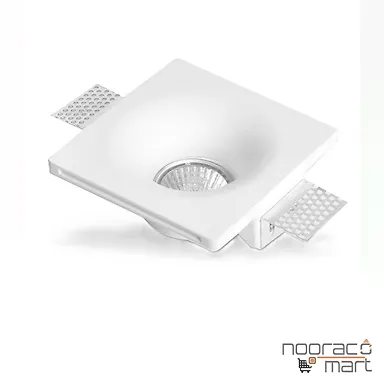 چراغ گچی سقفی توکار تک شعله SH-4401 شعاع