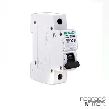 کلید مینیاتوری 1 آمپر تک پل B دنا الکتریک ایرانیان