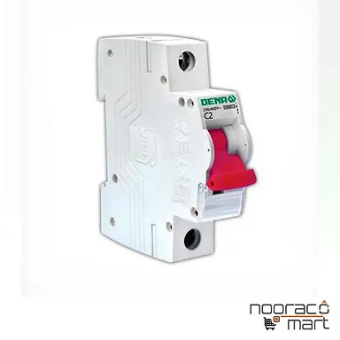 کلید مینیاتوری 2 آمپر تک پل C دنا الکتریک ایرانیان